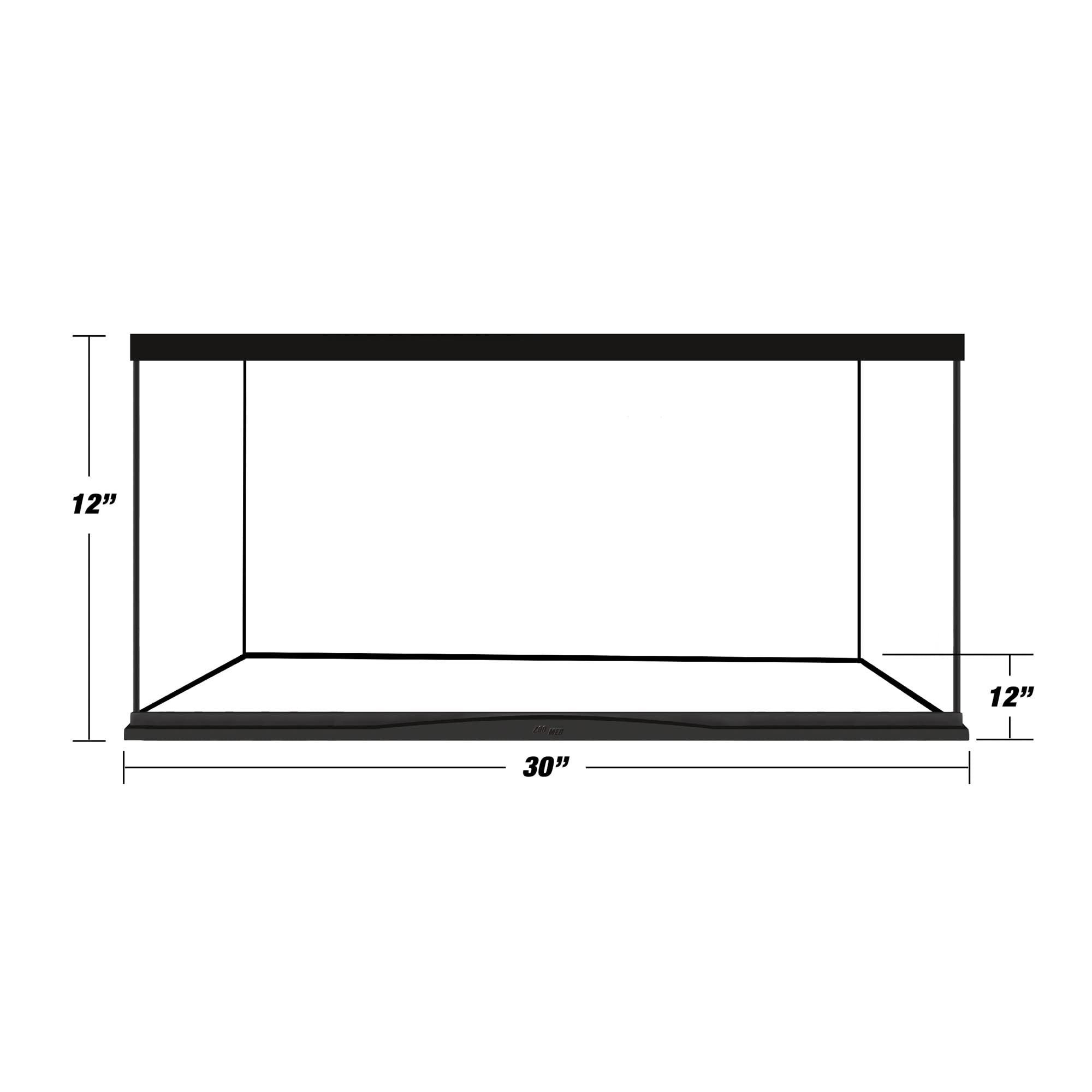 Zoo Med Laboratories ReptiHabitat Turtle Tank and Starter Kit - 20 Gallon  