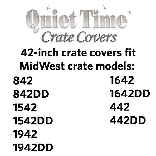 Midwest Quite Time Polyester Dog Crate Cover - Black - 30.5" X 20" X 20.5" Inches  