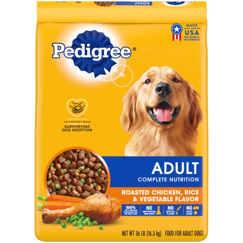 Pedigree Big Dogs Chicken Rice and Veggies Dry Dog Food - 27 Lbs
