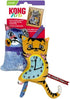 Kong Artz Dali and Van Gogh Ribbon and Tail Crackle and Plush Catnip Cat Toy - 2 Pack