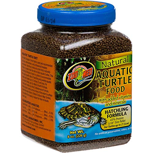 Zoo Med Laboratories Natural Aquatic Maintenance Formula Dry Turtle Food - 12 Oz  