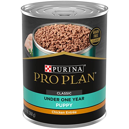 Purina Pro Plan Sport Classic High-Protein Chicken and Rice Entrée Puppy Formula Canned Dog Food - 13 Oz - Case of 12  