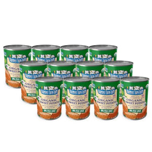 Nummy Tum Tum Organic Sweet Potato Puree Canned Cat and Dog Food - 15 Oz - Case of 12