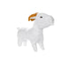 Mighty Junior Farm Goat Durable Plush Dog Toy - Small  