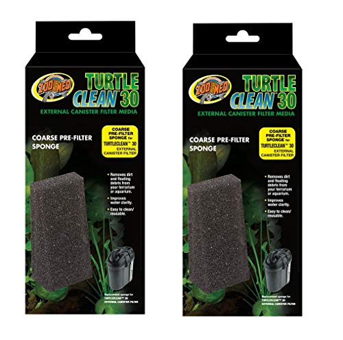 Zoo Med Laboratories Turtle Clean 511 Canister Filter Media Wedge Shaped Coarse Sponge  