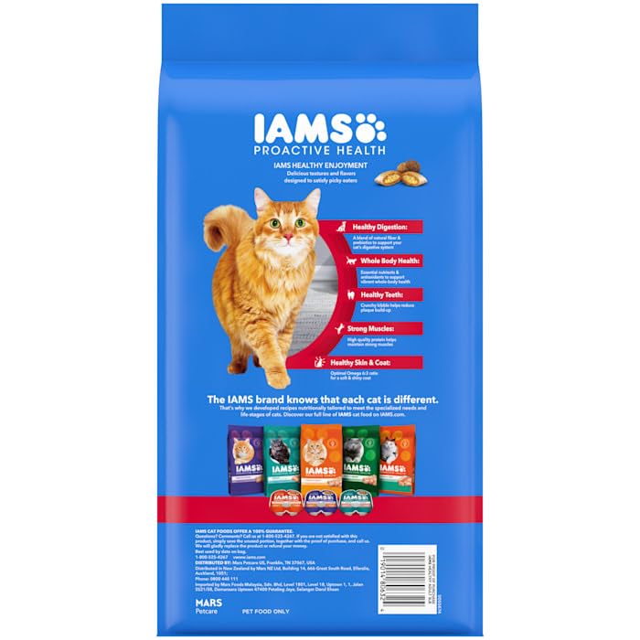 IAMS Healthy Enjoyment Chicken and Beef Dry Cat Food - 3 Lbs  