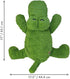 Kong Cozie Jumbo Ali The Aligator Squeak and Plush Dog Toy - Large/X-Large