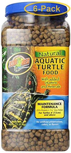 Zoo Med Laboratories Maintenance Formula Natural Aquatic Turtle Dry Food - 45 Oz  
