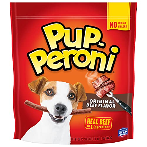 Pup-Peroni Beef Flavored Soft and Chewy Dog Training Treats - 5.6 Oz - Case of 8  