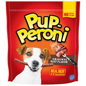 Pup-Peroni Beef Flavored Soft and Chewy Dog Training Treats - 5.6 Oz - Case of 8