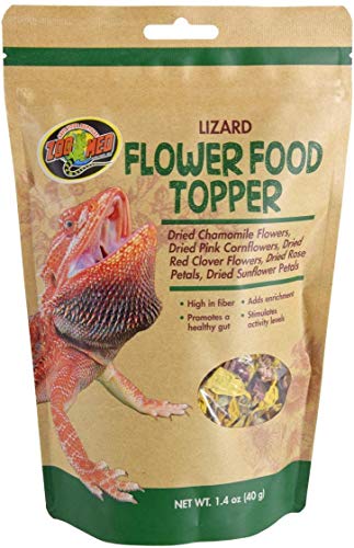 Zoo Med Laboratories Flower Blend Lizard Freeze-Dried Food Topper - 1.4 Oz  