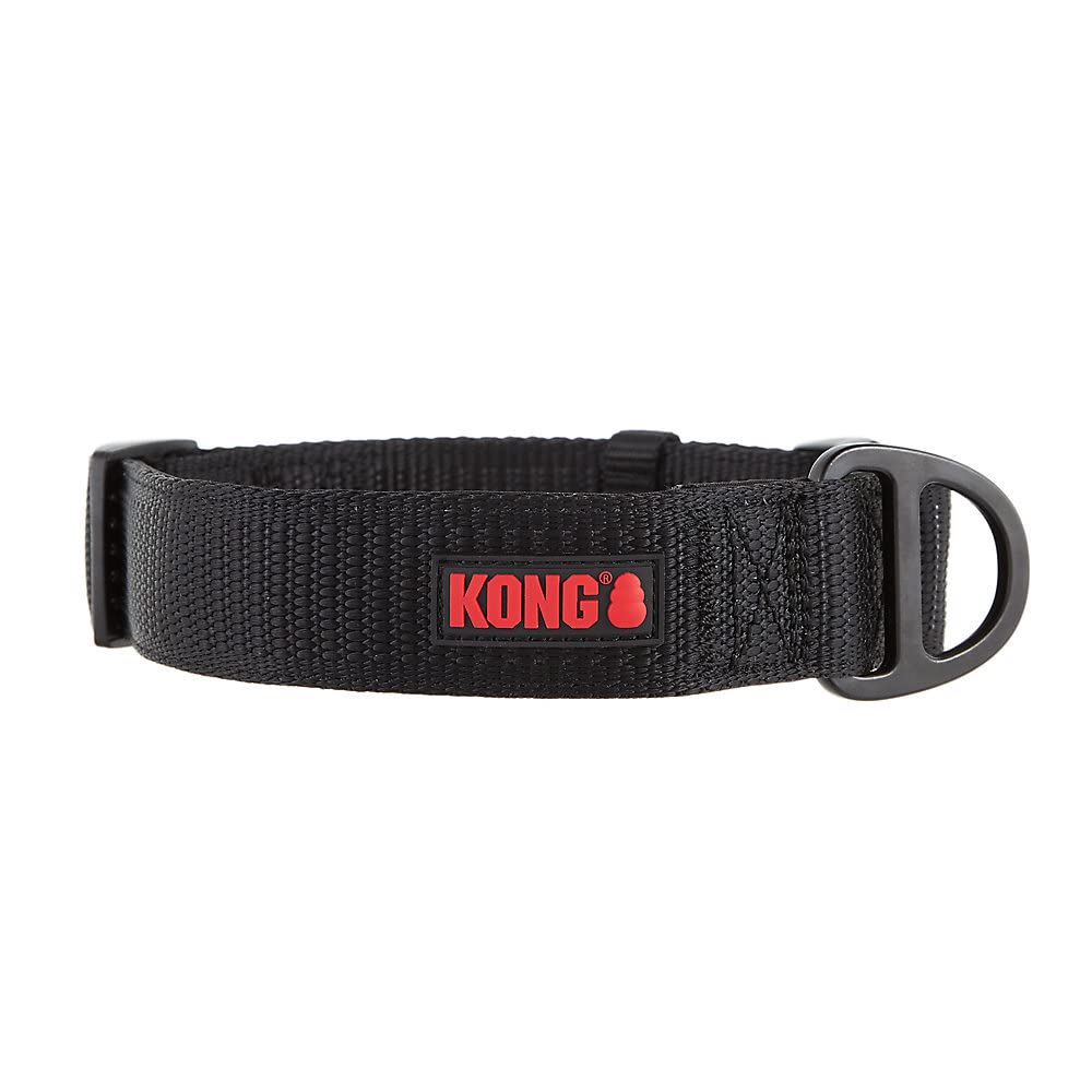 Kong Clear EZ-Collar Clear Blue and Black Safety Dog Collar - XX-Large - 16-21" In Girth  