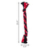 Kong Signature Rope Dual Knitted Dog Toy - 20" Inches  