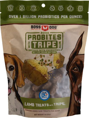 Boss Dog Probites Freeze-Dried Lamb and Tripe Freeze-Dried Dog Treats - 3 Oz