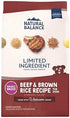 Natural Balance Limited Ingredient Diet Beef and Brown Rice Small-Breed Adult Dry Dog Food - 12 Lbs Default Title