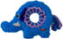 Kong Ringaroos Elephant Tough-Knotted Rope and Squeak Dog Toy - Medium