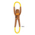 Zippy Paws RopeTugz Monkey Rope and Squeaky Plush Dog Toy - Blue - Large  