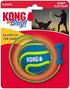 Kong Bunji High-Viz Bright and Glow-in-The-Dark Retrieve Rubber Ball and Rope Dog Toy - Assorted Color - Medium