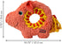 Kong Ringaroos Pig Tough-Knotted Rope and Squeak Dog Toy - Medium