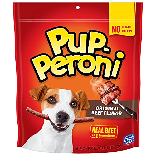 Pup-Peroni Original Beef Flavored Soft and Chewy Dog Treats - 5.6 Oz - Case of 8  