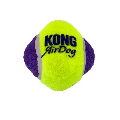 Kong AirDog Squeaky Knobby Ball Felt Fetch Dog Toy - Small  