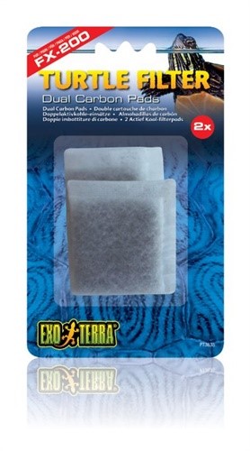 Exo Terra Carbon Bag for FX-200 Turtle Filter - 2 Pack