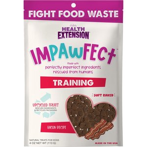 Health Extension Impawfect Pumpkin and Ginger Digestive Support Soft and Chewy Dog Treats - 4.5 Oz