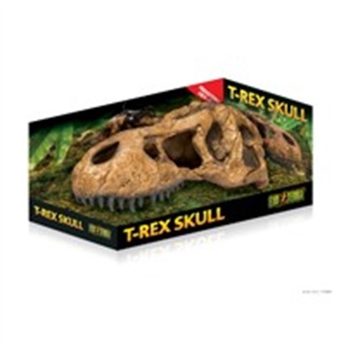 Exo Terra T-Rex Skull Terrarium and Aquarium Décor 