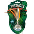 SmartyKat Instincts Rowdy Ribbon Electronic Motion Spin Ball Interactive Cat Toy - Small