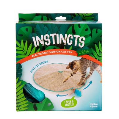 Petlinks SmartyKat Hidden Hijinks Electronic Motion Teaser Interactive Cat Toy with concealed Wand - Large