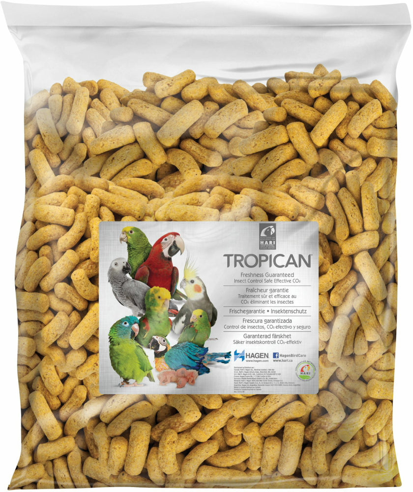 Hagen Hari Tropican High-Performance Vitamin Sticks Peanuts and Sunflower Parrot Bird Food 25 Pounds