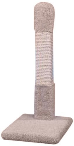 Ware Kitty Cactus Carpeted Sisal Furniture Post Cat Scratcher - Tall - L:14 X W:16 X H:32 Inches