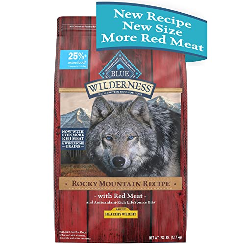 Blue Buffalo Wilderness Rocky Mountain Recipe Healthy Weight Dry Dog Food - 28 Lbs  