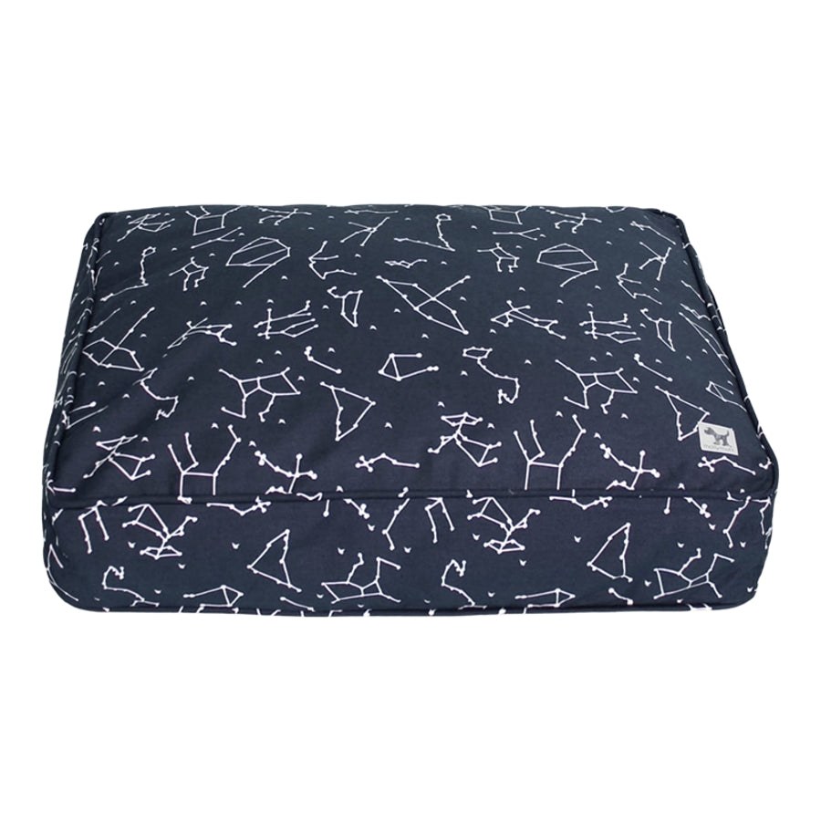 Molly Mutt Rocketman Duvet 100% Cotton Breathable and Washable Pet Bed Cover - Black