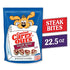 Canine Carry Outs Beef Steak Bites Soft and Chewy Dog Treats -  22.5 Oz - 4 Pack