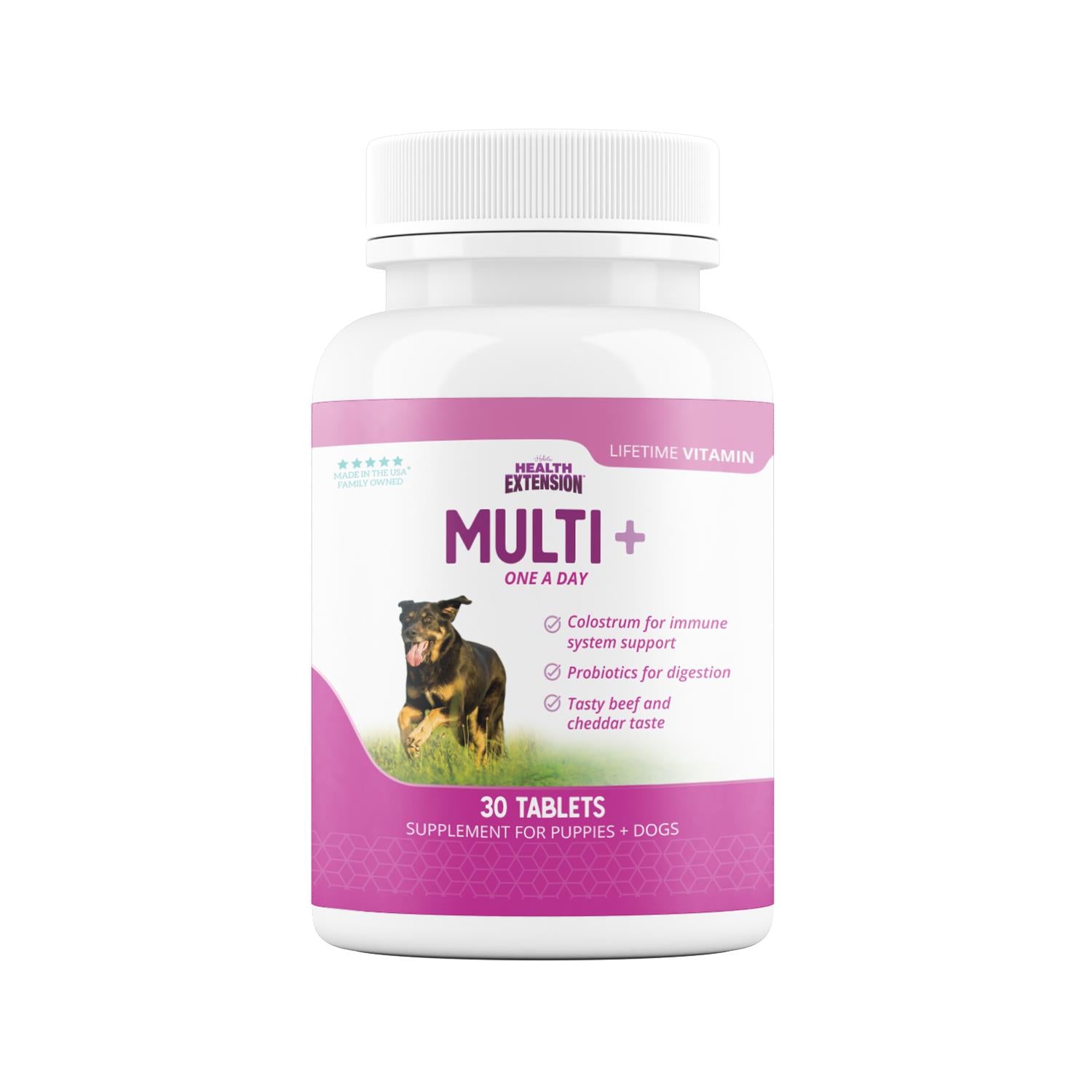 Health Extension Lifetime Dog Multi-Vitamin Dog Supplements - 30 Count  