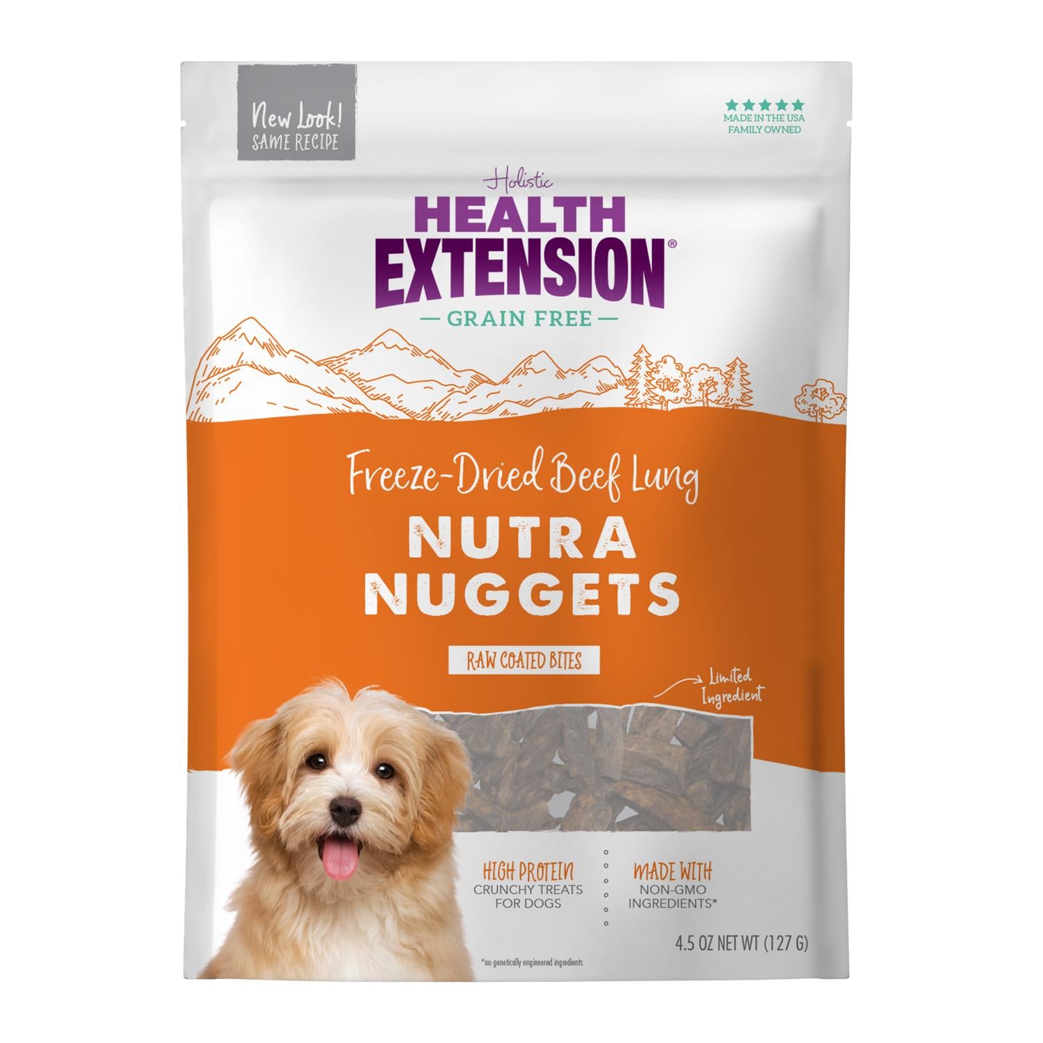 Health Extension Nutra Nuggets Jerky Dog Treats - 4.5 Oz  