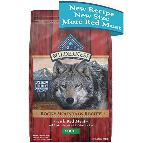 Blue Buffalo Wilderness Rocky Mountain Recipe High-Protein Dry Dog Food - 24 Lbs  