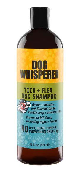 YAYA Organics Dog Whisperer All-Natural Plant-Based Flea and Tick Dog Shampoo - 16 Oz  