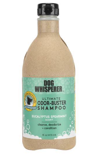 YAYA Organics Dog Whisperer All-Natural Anti-Bacterial Ultimate Odor Buster Eucalyptus Spearmint Dog Shampoo - 16 Oz  