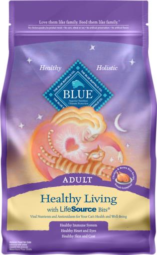 Blue Buffalo Chicken and Brown Rice Adult Dry Cat Food - 3 Lbs  