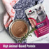 Nulo Freestyle Silky Mousse Beef and Sardine Kitten and Adult Wet Cat Food Pouch - 2.8 Oz - Case of 24