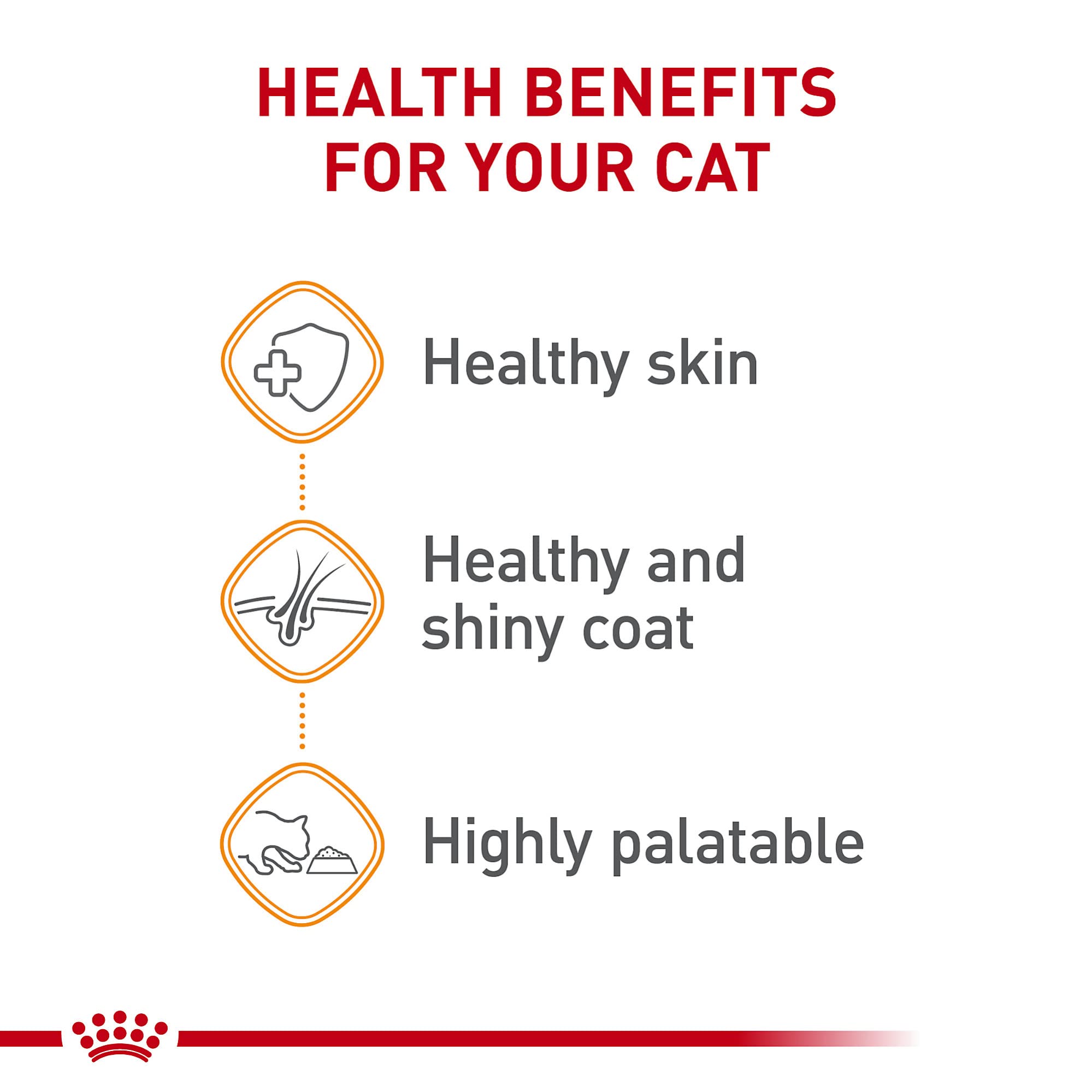 Royal Canin Feline Care Nutrition Hair and Skin Support Beauty Chunks in Gravy Wet Cat Food Pouch - 3 Oz - Case of 12  