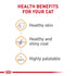 Royal Canin Feline Care Nutrition Hair and Skin Support Beauty Chunks in Gravy Wet Cat Food Pouch - 3 Oz - Case of 12  