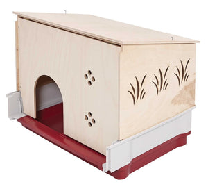 Midwest Wabbitat Deluxe Rabbit and Small Animal Hutch Extension - Tan - 24" X 18" X 19....