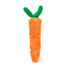 Zippy Paws Kickerz Carrot Plush Catnip Cat Toy - Small  