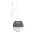 Catit PIXI Spinner Battery-Operated Treat Dispenser and Feather Teasing Spinning Cat Toy - Silver