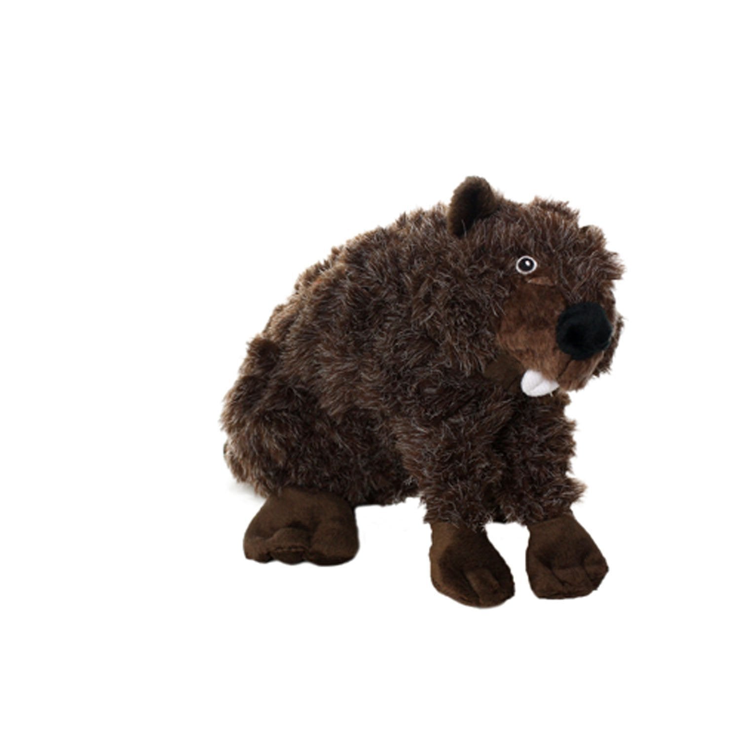 Tuffy's Mighty Nature Benny The Beaver Float and Squeak Plush Dog Toy  