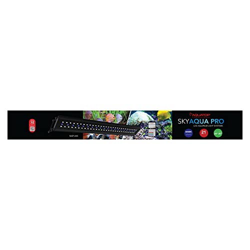 Aquatop SkyAqua Pro LED Aquarium Light with Remote 6500K - 24-30" Inches - 21 Watt