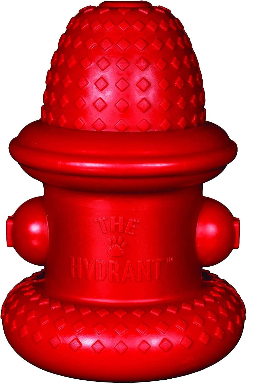 Spunky Pup Hydrant Treat Inserting Durable Rubber Dog Toy - Large  